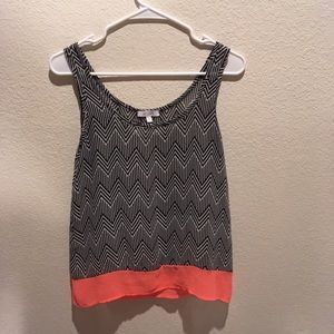 Chevron tank top